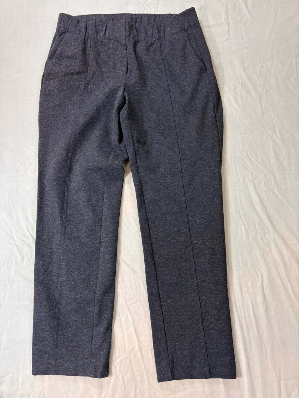 J. Jill Ponte Slim Leg Stretch Pants Gray